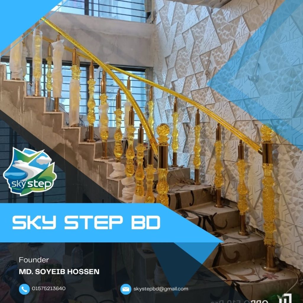 glass railing skystep stair railing glass work railing modern railing perfect railing (7)